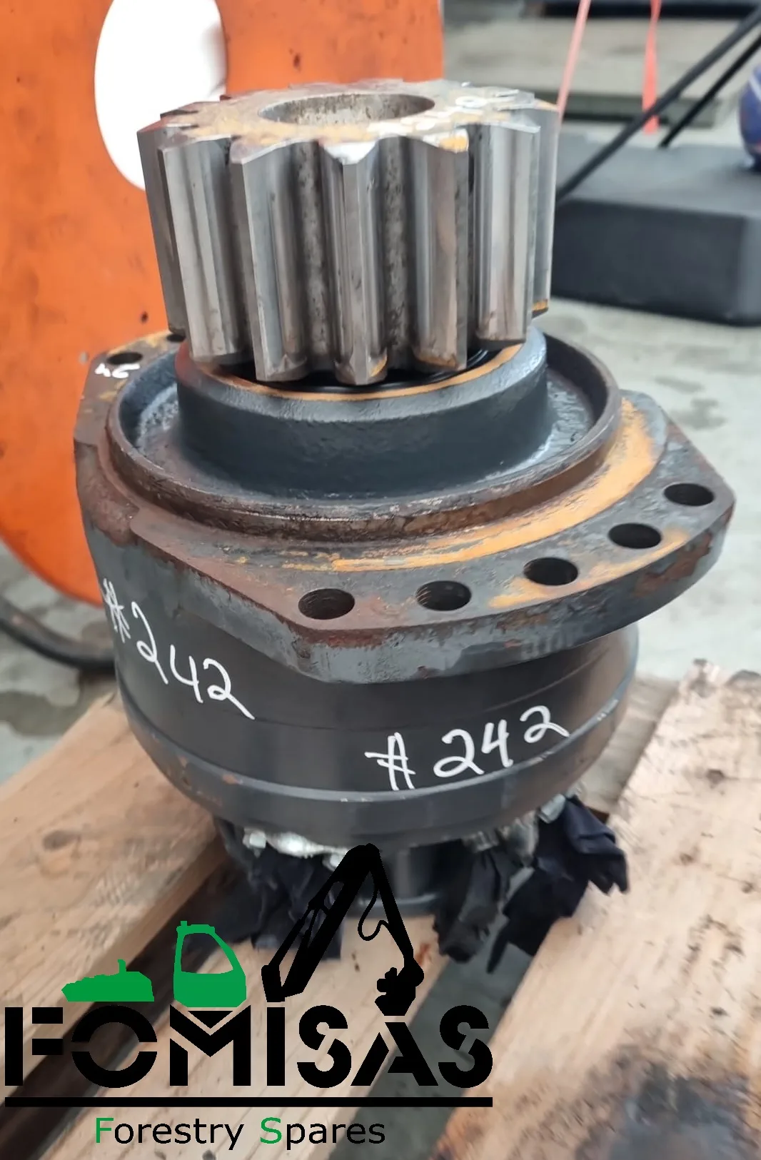 http://Ponsse%20Ergo%208W%20krāna%20pagrieziena%20hidromotors%200077524%20/%20B31664R%20image
