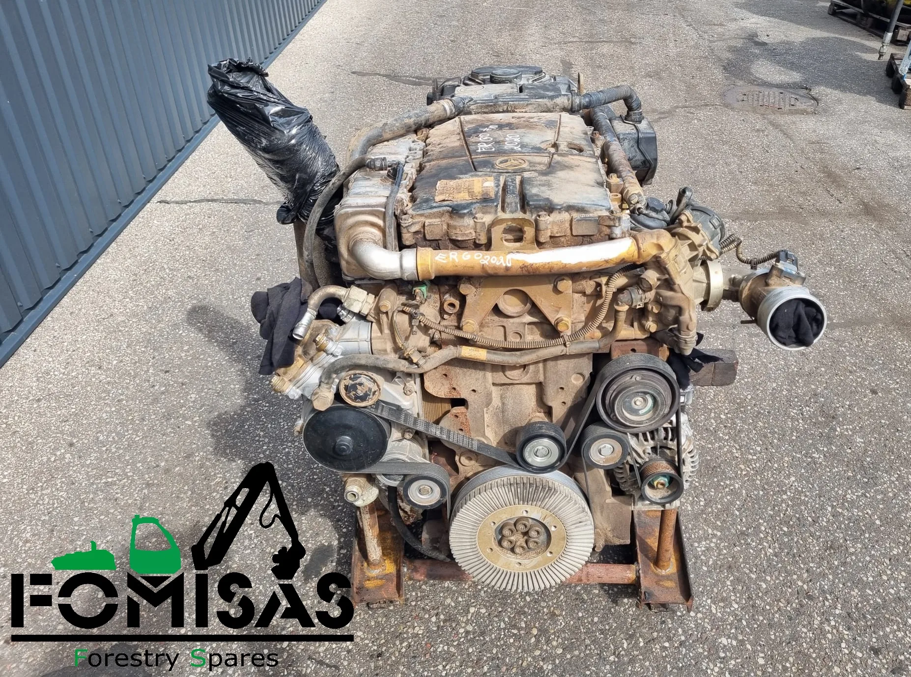 http://Ponsse%20Ergo%208W%20Engine%20Mercedes-Benz%20OM936LA.E5-4%20E9H01%20attēls