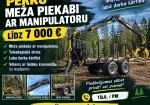 Pērku Meža piekabi ar manipulatoru